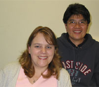 Stephanie Campbell and Irma Rodriguez 