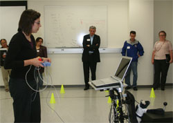 Smart wheelchair teaches kids to steer