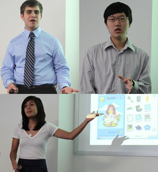 Paul Blair With Students