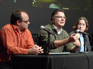 Michael Krzek, Peter Otto and Michelle Daniels