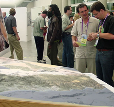 3D Regional Canvas of the Californias