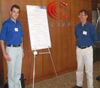 Enis Akay and Ender Ayanoglu at Conexant