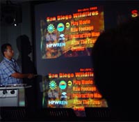 Atul Nayak showing 2003 San Diego Fires