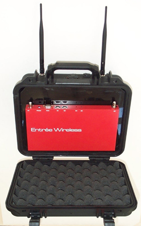 An Entrée Wireless mobile gateway