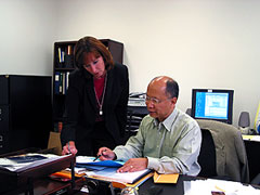 Andrea Bell-Wheelans & Director Yee