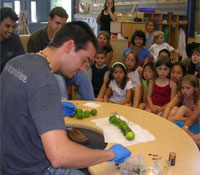 CMEMS group teaches science to students