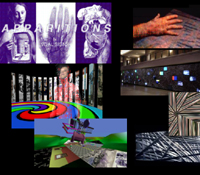 Artwork of Calit2 new media arts leader Sheldon Brown