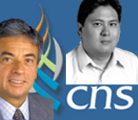CNS logo and Anthony Acampora and Rene Cruz