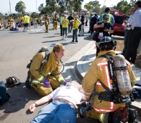 MMST drill at Atkinson Hall