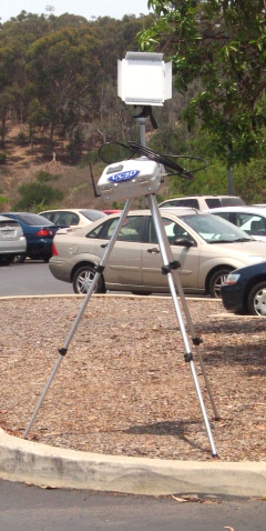 CalMesh in Parking Lot