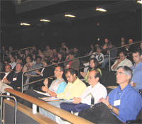 Startup Bootcamp audience in Calit2 auditorium