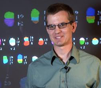 Breast cancer tumor genomes are studied by bioinformatics postdoc Ben Raphael