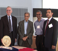 Nobel Laureate Amartya Sen at luncheon hosted by Calit2 and SDIAS