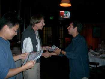 Wilfred Li, Peter Arzberger and Dario Ghersi