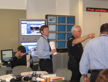 Campus drill EOC with NUTSON