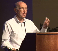 Michael Cole speaks at ISCAR