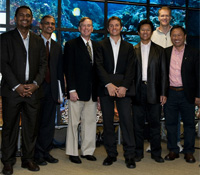 French Polynesian government ministers visit Calit2 at UC San Diego