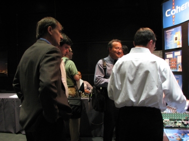 JSTeF exhibition area