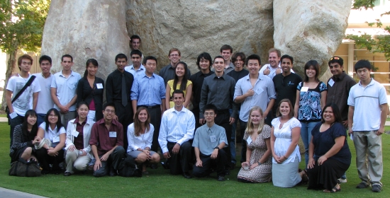 2008 summer scholar group photo