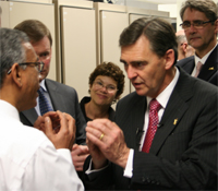 Victoria Premier John Brumby at SDSC