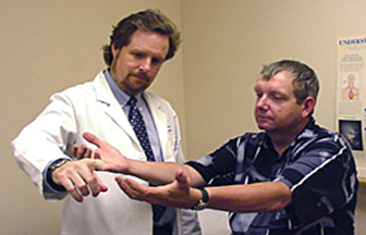 UCSD Stroke Center co-director Patrick Lyden