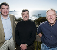 Calit2 Chief System Architect Ingolf Krueger, OOI Principal Investigator John Orcutt and OOI Deputy