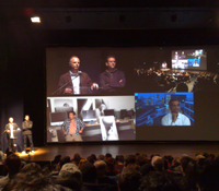 Uncompressed HD feeds from Calit2 and Japan at FILE 10 in Brazil