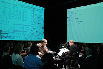 Kamza and Bar Kamza performance at Calit2 UC San Diego