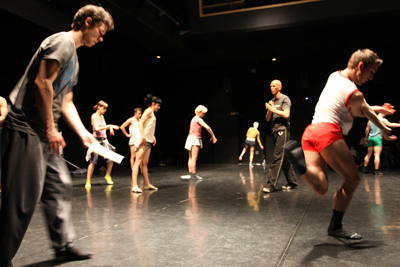 Wayne McGregor and dancers
