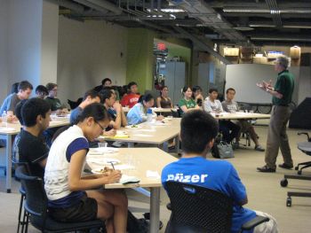 Bill Hodgkiss, Summer Scholar seminar on grad school