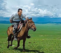Albert Lin in Mongolia