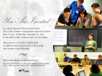 Calit2 Summer Scholars 2011 invitation