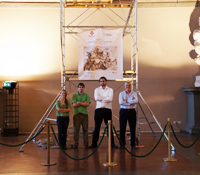 Members of CISA3 IGERT team in the Palazzo Vecchio