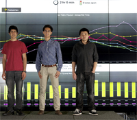 Computer science students helped develop the new Border Wait app and website