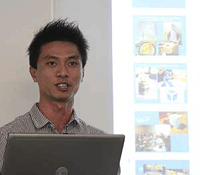 Biomedical engineering student Duc Phan
