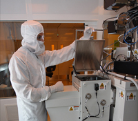 Nano3 engineer uses Vistec electron-beam writer