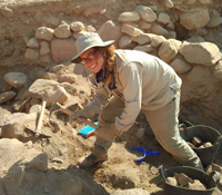 CURI intern and Calit2 Scholar Lillian Wakefield in Jordan