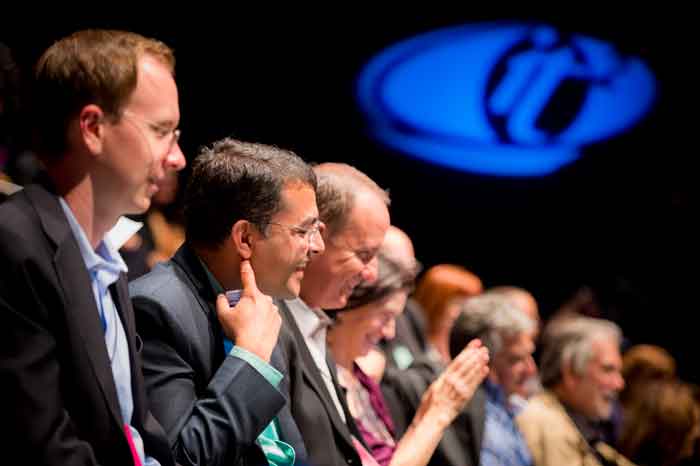 Audience at the Atlantic Meets the Pacific forum