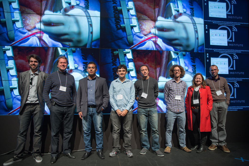 Team from the Digital Video Applications Lab (LaVid), Brazil
