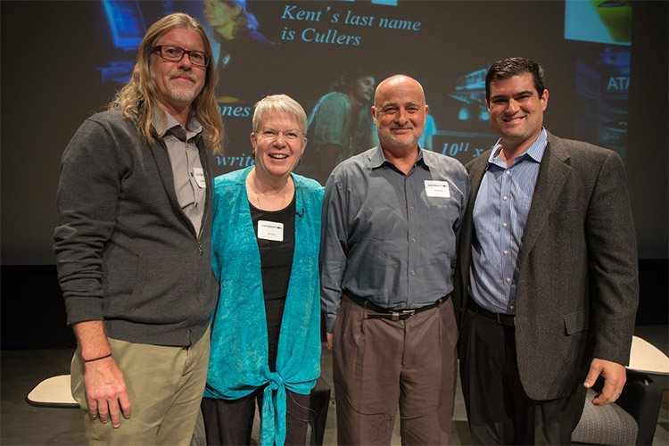 Sheldon Brown with others