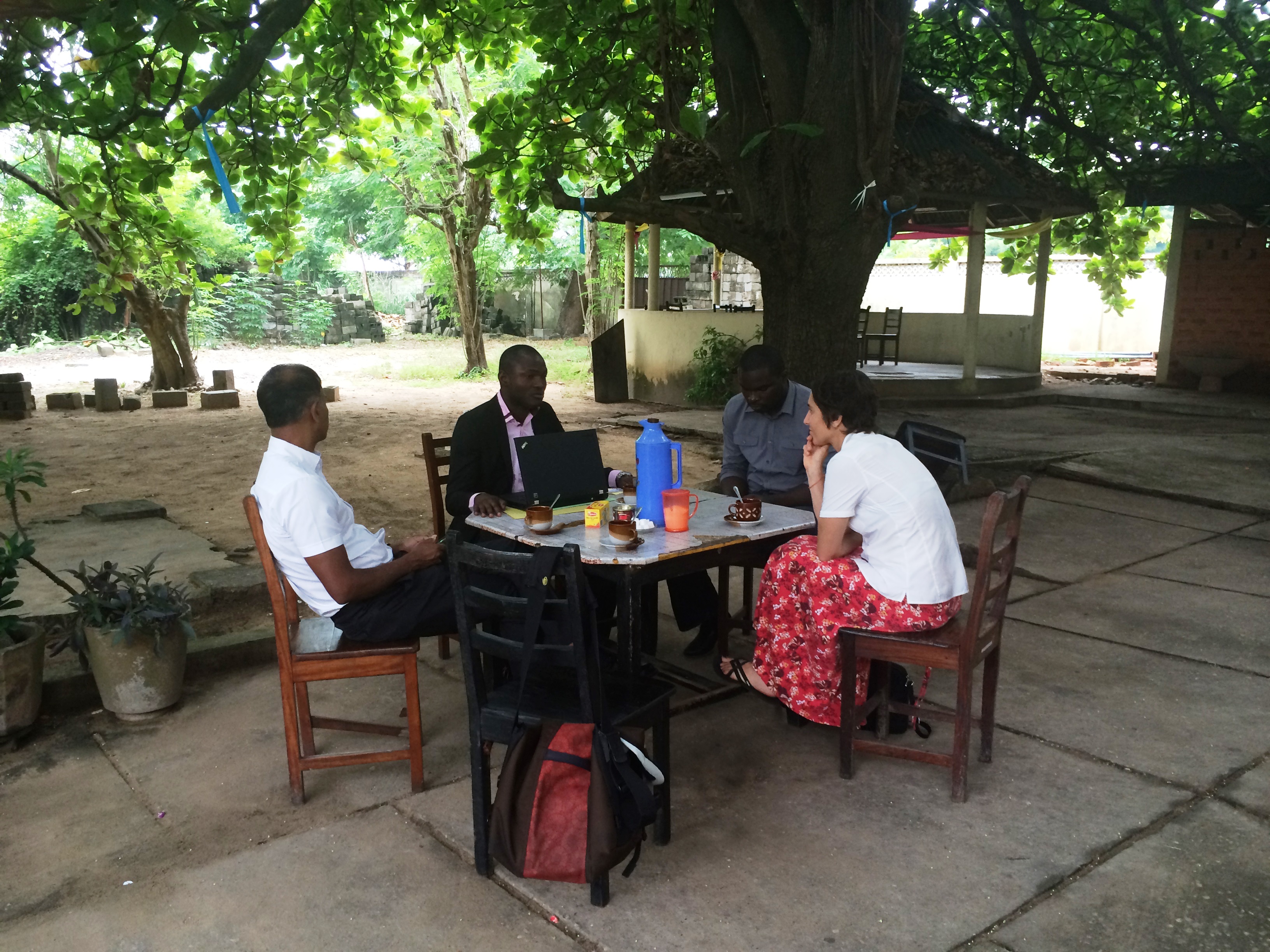 Meeting with stakeholders in Benin