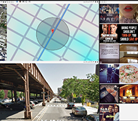 Screenshot of GeoMedia Analytics Platform