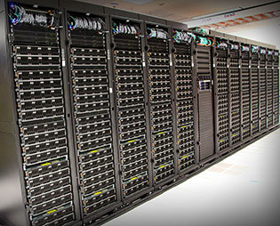 The Comet supercomputer. Photo credit: SDSC.