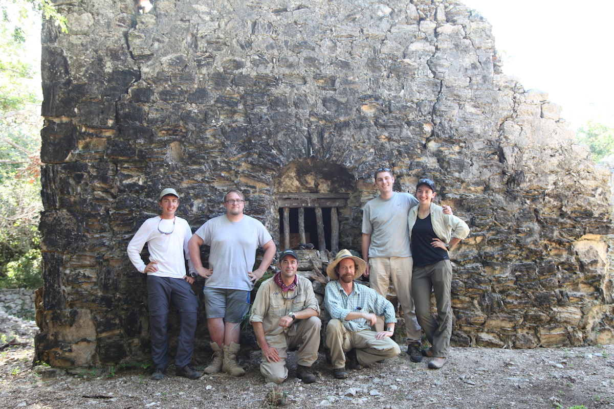 CISA3 researchers at Ecab, Quintana Roo, Mexico.