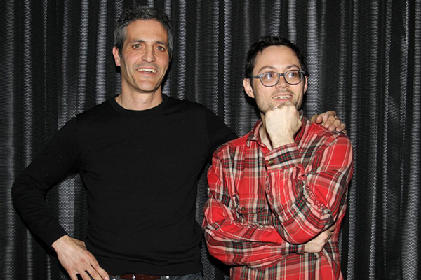 Sam Green (left) and Brent Green are filmmakers (no relation)