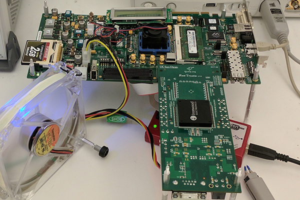 Celerity system on chip motherboard