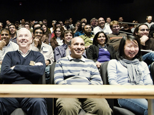 Crowd of people at ITA workshop.
