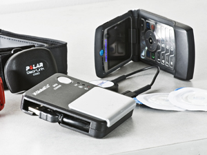 An array of sensors and wireless devices.