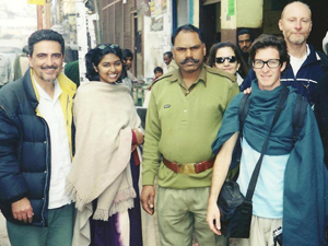 GRAIN President and co-founder Shivani Singh (second from left), with some of her counterparts in India. 