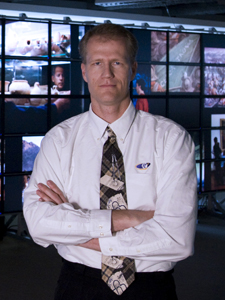Falko Kuester, Calit2's professor of visualization and virtual reality, has received a donation of 200 microprocessors from Intel. 
